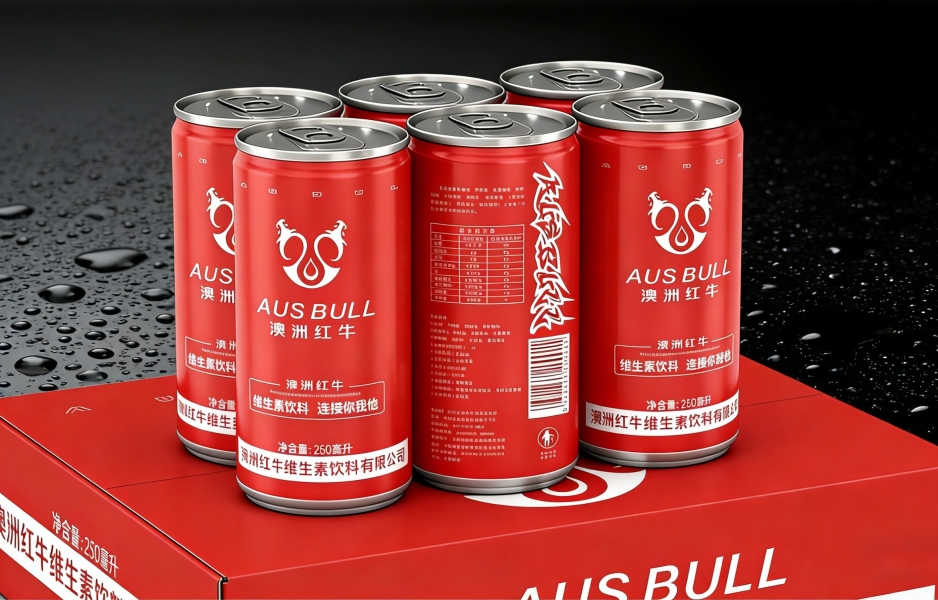 红牛易拉罐设计