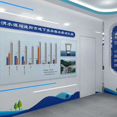 中铁四局-引汉济渭展厅